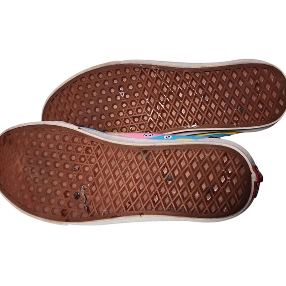 VANS Sesame Street Old Skool 'Rainbow Stripes' Low Top Size Mens 10 - Picture 6 of 8